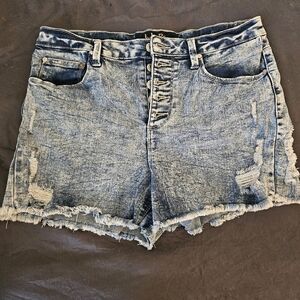 Indigo Rein Fringe shorts